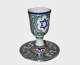 vase art juif